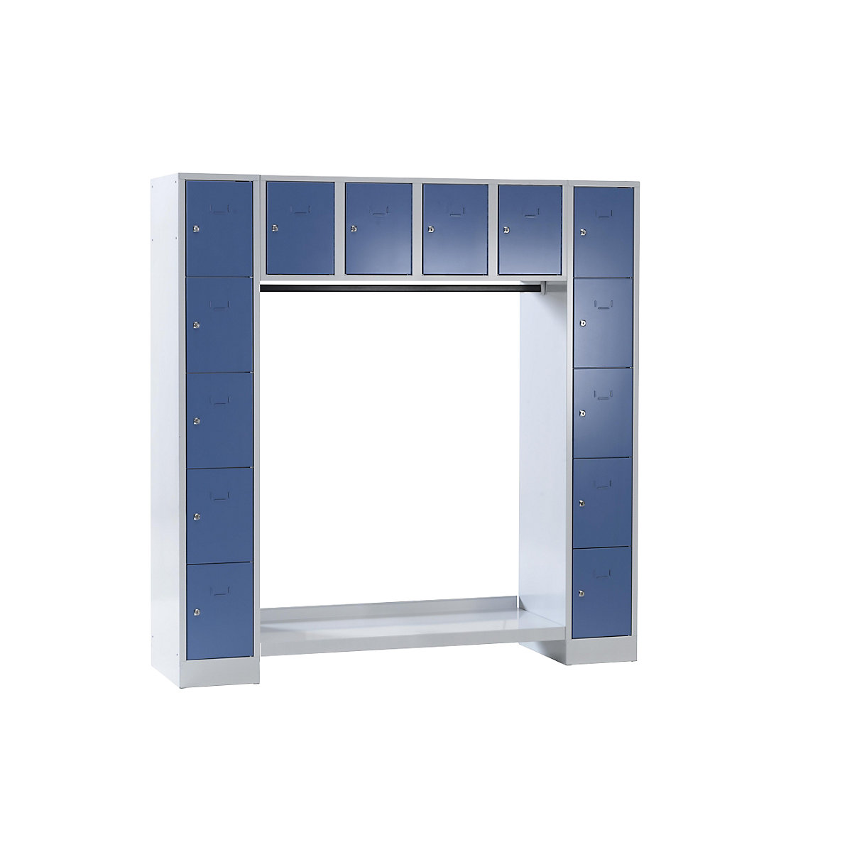 Sistem de vestiar cu compartimente cu încuietoare Dresden – Wolf