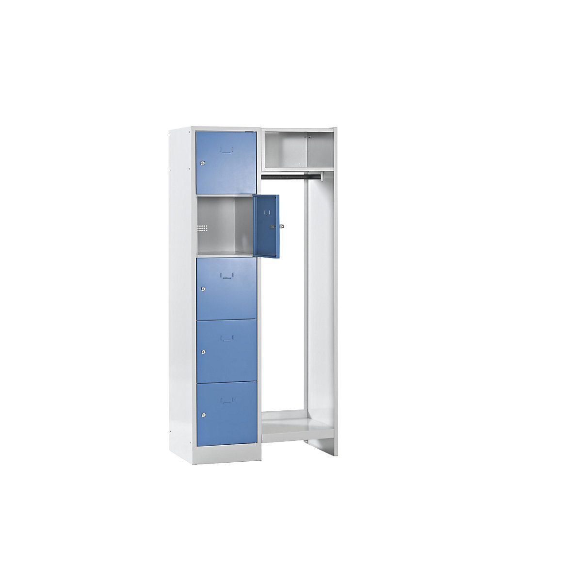 Sistem de vestiar cu compartimente cu încuietoare Dresden – Wolf (Imagine produs 3)-2