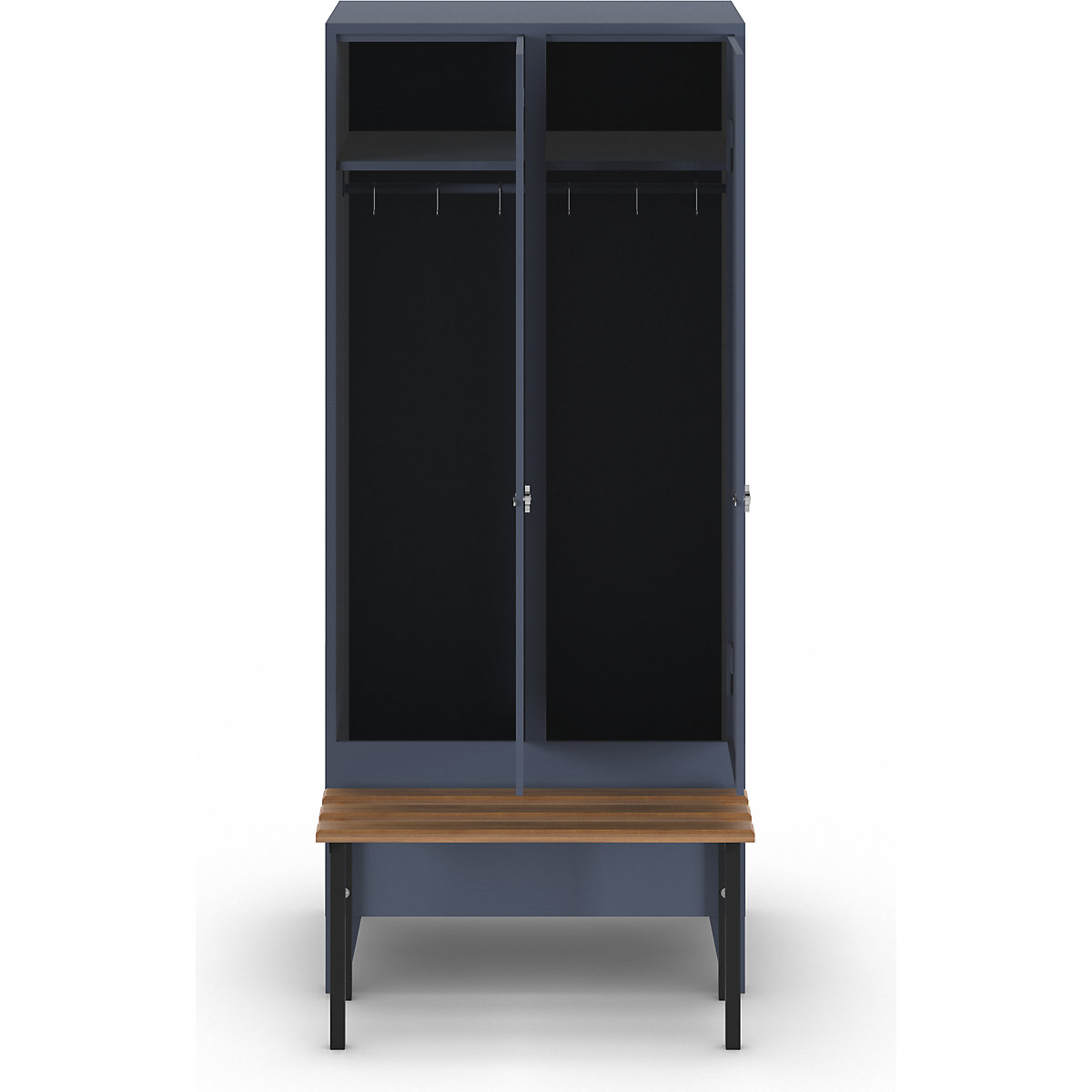 Vestiar Berlin 1 cu bancă – Wolf (Imagine produs 3)-2