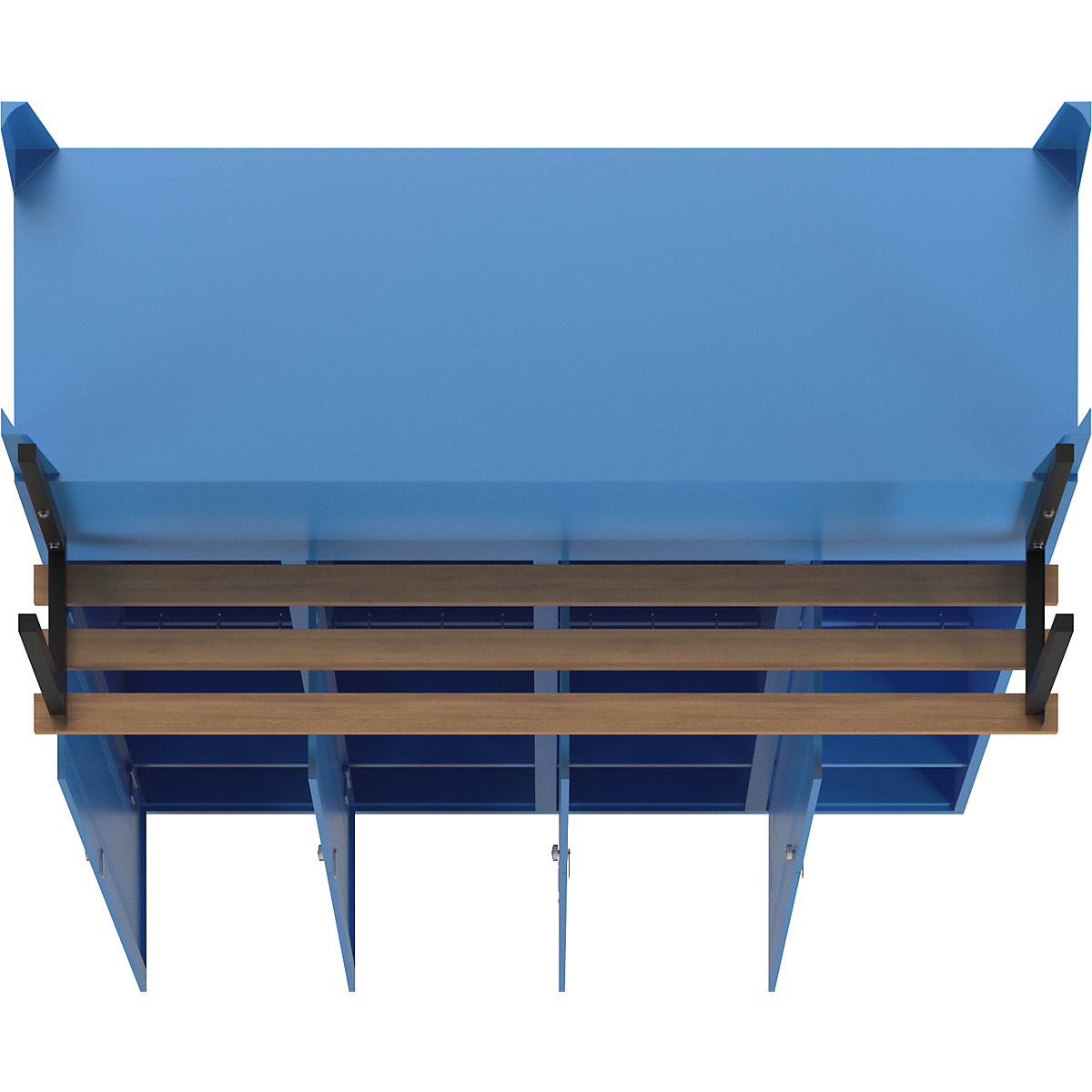 Vestiar Berlin 1 cu bancă – Wolf (Imagine produs 7)-6