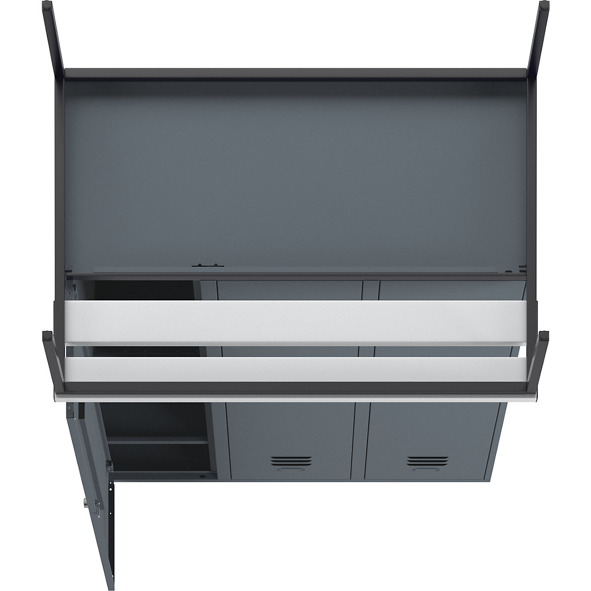 Vestiar Berlin 2 cu bancă – Wolf (Imagine produs 7)-6