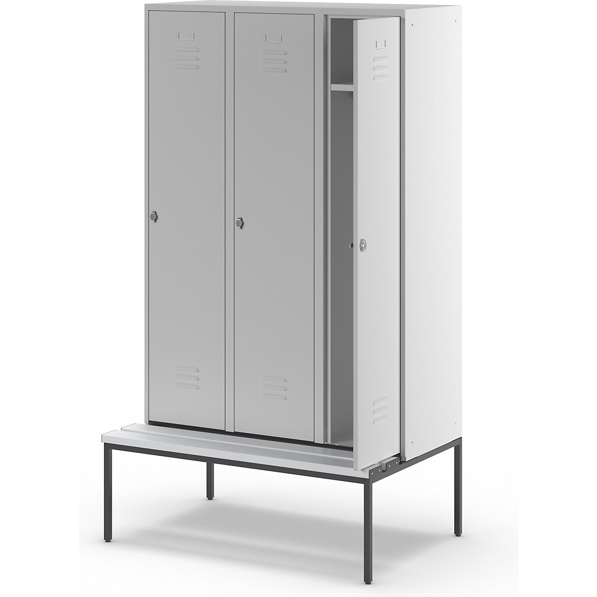 Vestiar Berlin 2 cu bancă – Wolf (Imagine produs 8)-7