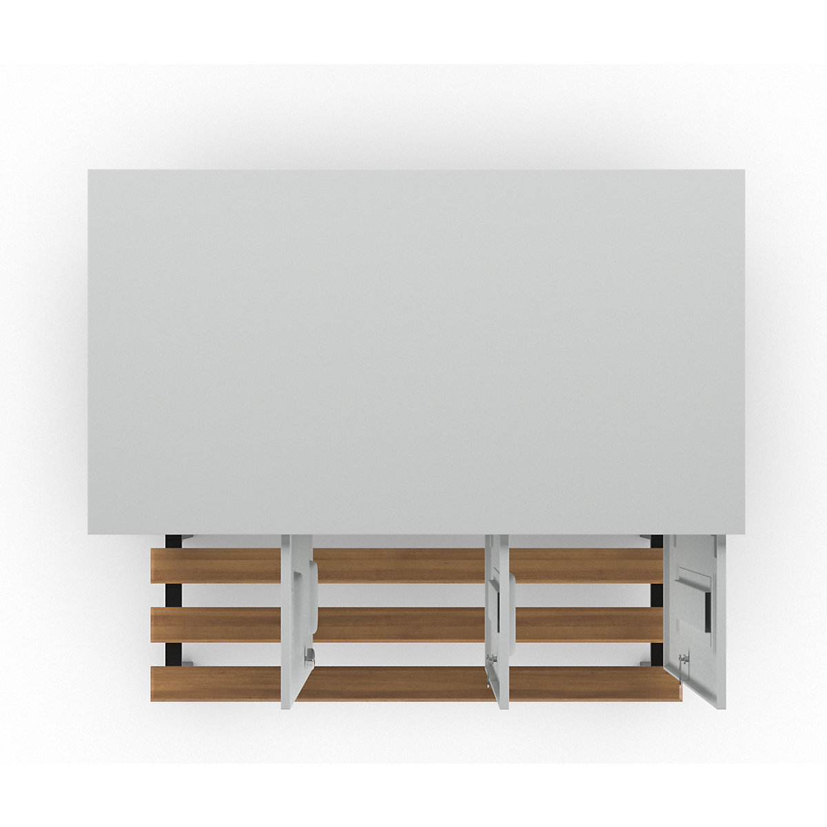 Vestiar Berlin 2 cu bancă – Wolf (Imagine produs 6)-5