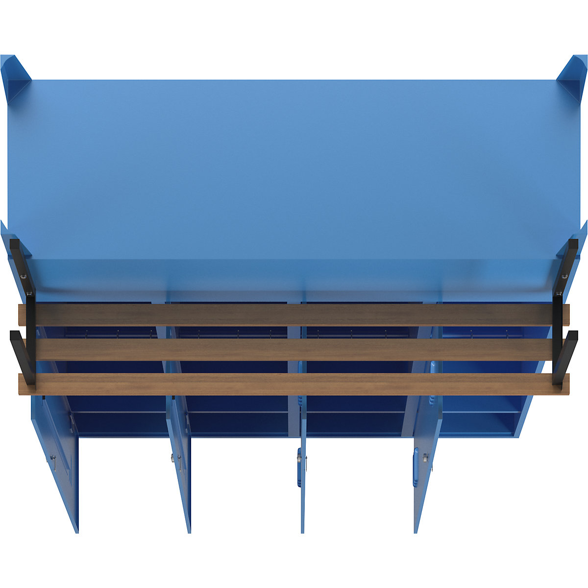 Vestiar Berlin 2 cu bancă – Wolf (Imagine produs 7)-6