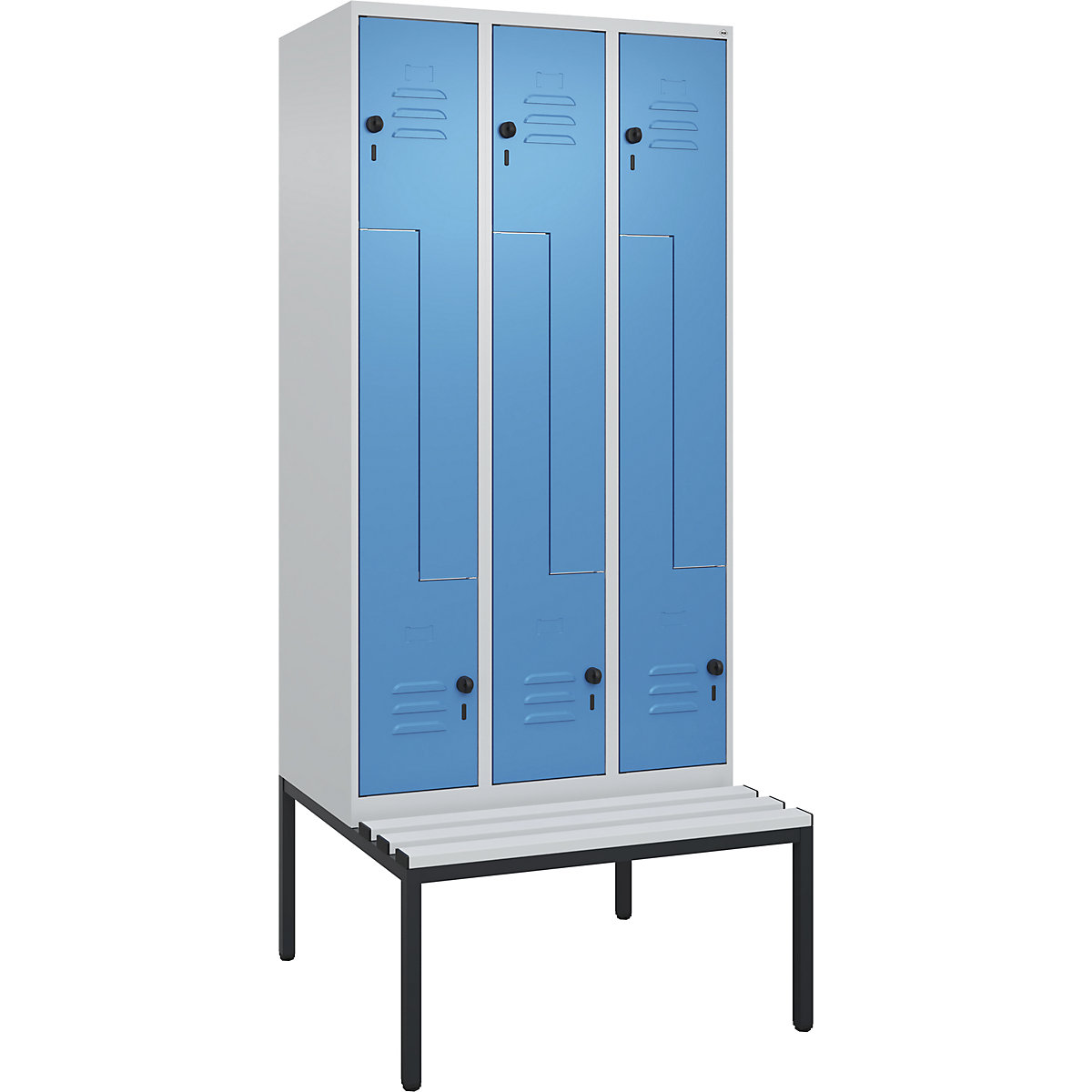 Vestiar Z Classic PLUS cu bancă – C+P (Imagine produs 4)-3