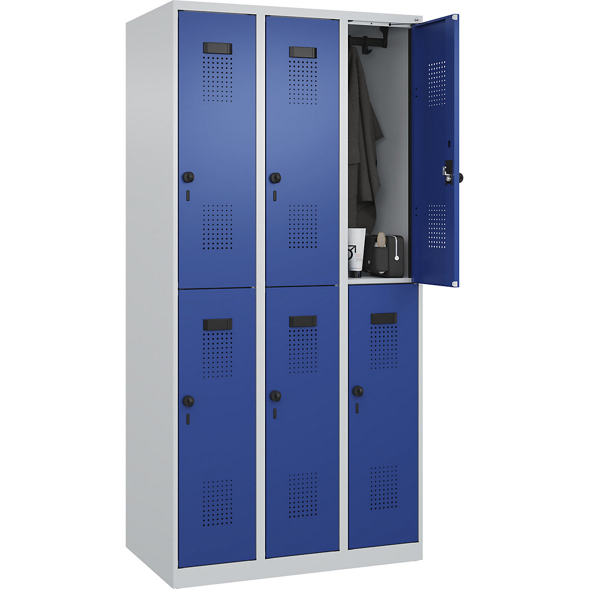 Vestiar cu două niveluri Evolo PLUS – C+P (Imagine produs 2)-1