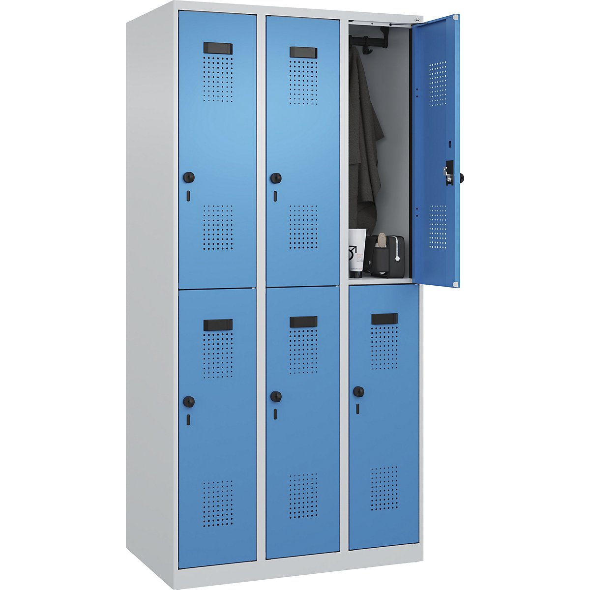 Vestiar cu două niveluri Evolo PLUS – C+P (Imagine produs 3)-2