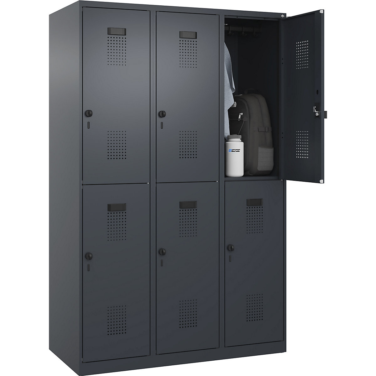 Vestiar cu două niveluri Evolo PLUS – C+P (Imagine produs 3)-2