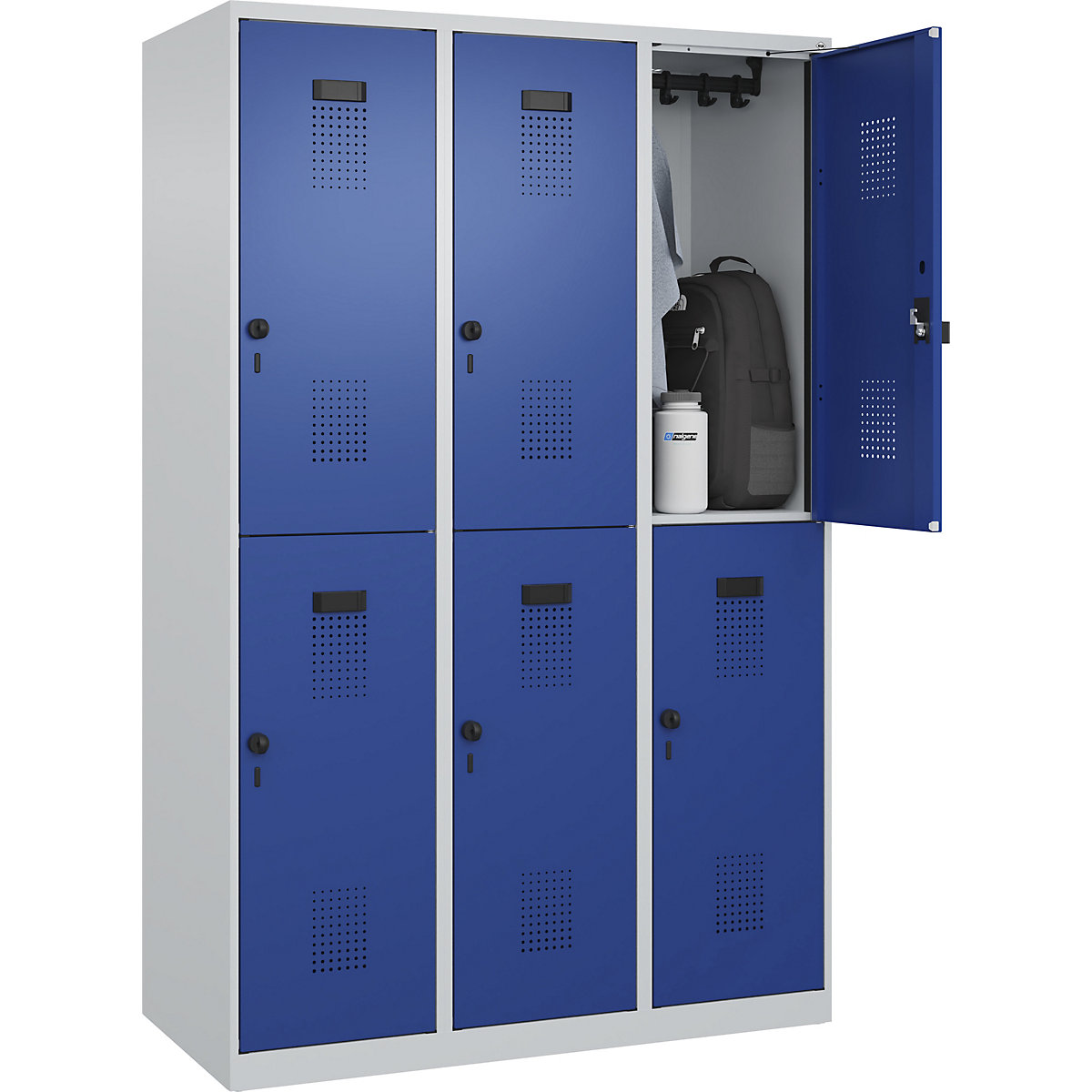 Vestiar cu două niveluri Evolo PLUS – C+P (Imagine produs 3)-2