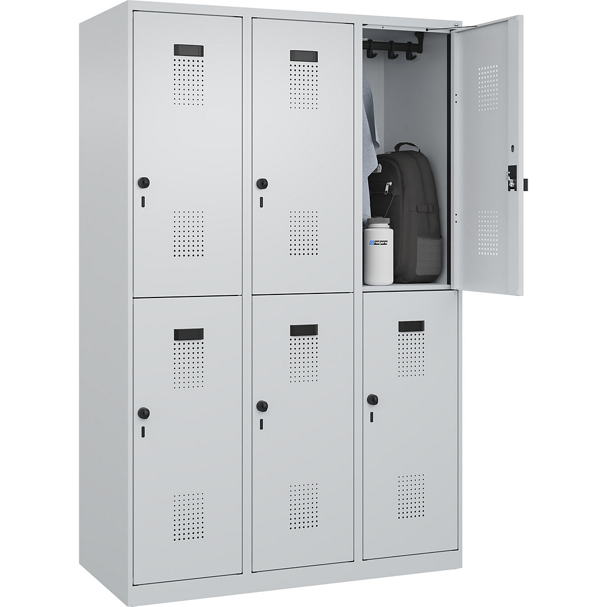 Vestiar cu două niveluri Evolo PLUS – C+P (Imagine produs 3)-2