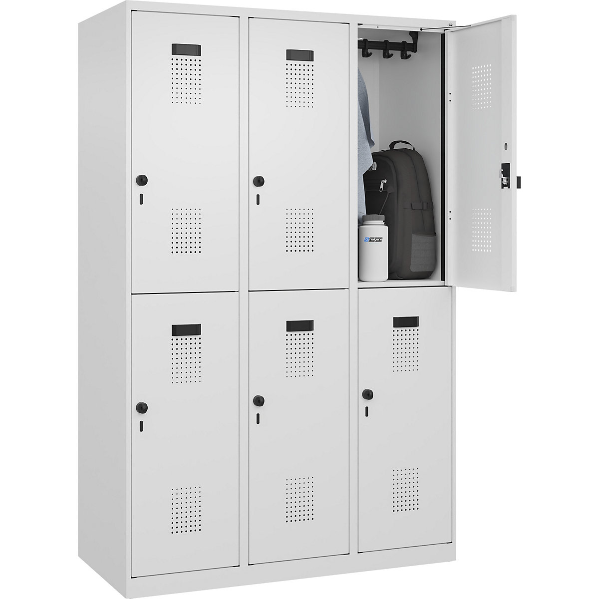 Vestiar cu două niveluri Evolo PLUS – C+P (Imagine produs 3)-2