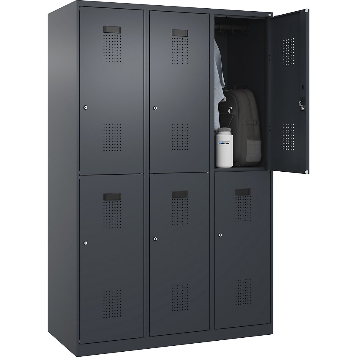 Vestiar cu două niveluri Evolo PLUS – C+P (Imagine produs 3)-2