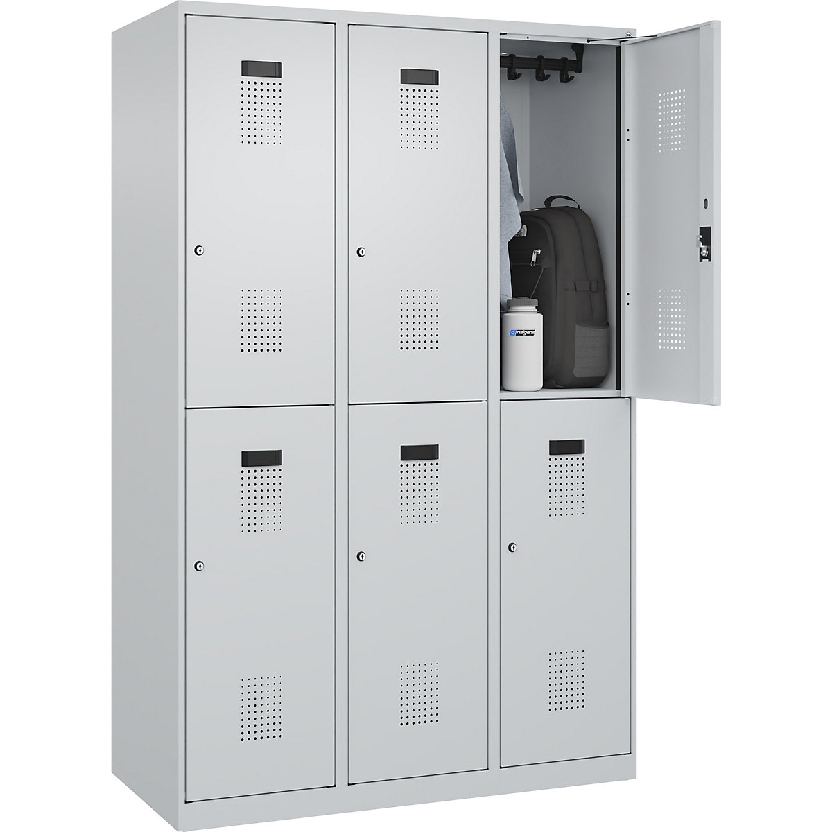 Vestiar cu două niveluri Evolo PLUS – C+P (Imagine produs 3)-2