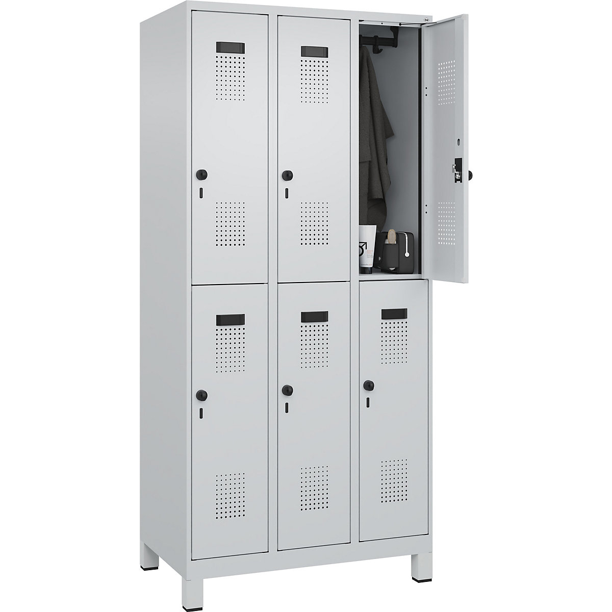 Vestiar cu două niveluri Evolo PLUS – C+P (Imagine produs 3)-2