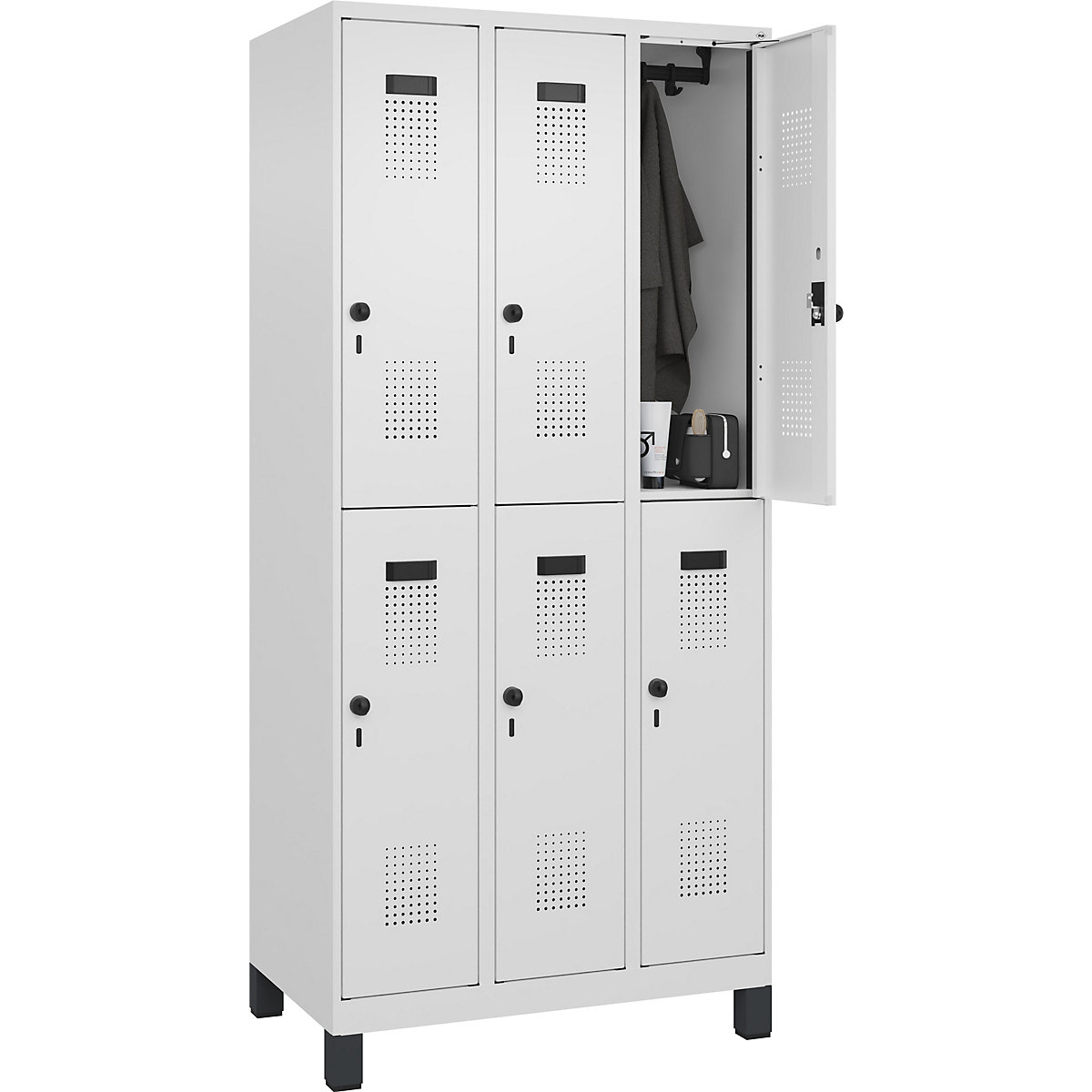 Vestiar cu două niveluri Evolo PLUS – C+P (Imagine produs 3)-2