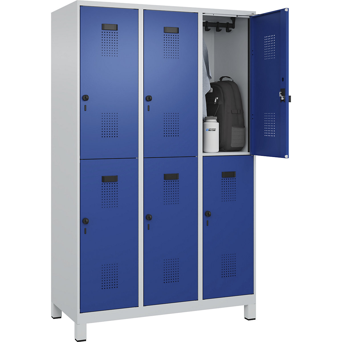 Vestiar cu două niveluri Evolo PLUS – C+P (Imagine produs 3)-2