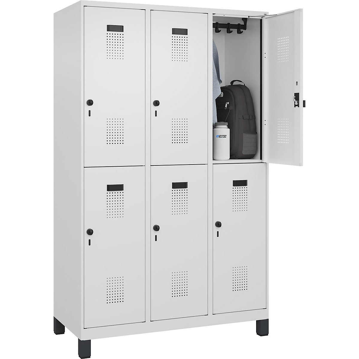 Vestiar cu două niveluri Evolo PLUS – C+P (Imagine produs 2)-1