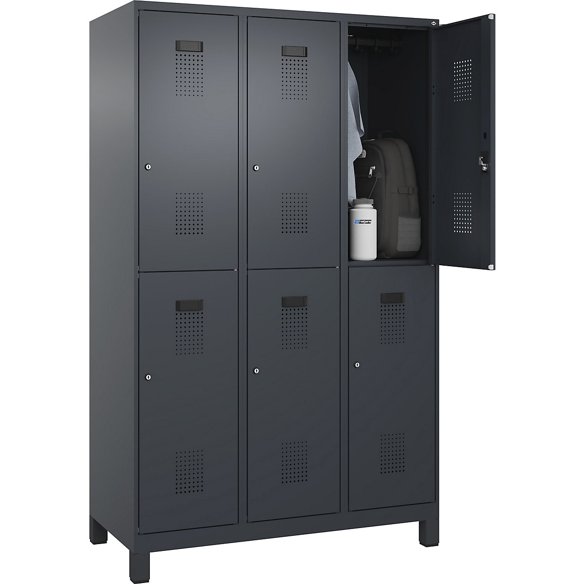 Vestiar cu două niveluri Evolo PLUS – C+P (Imagine produs 3)-2