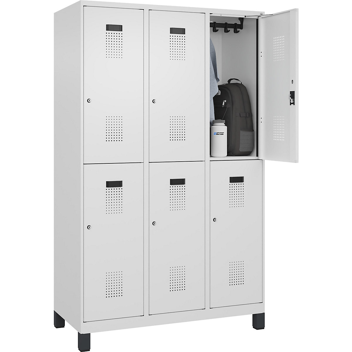 Vestiar cu două niveluri Evolo PLUS – C+P (Imagine produs 2)-1