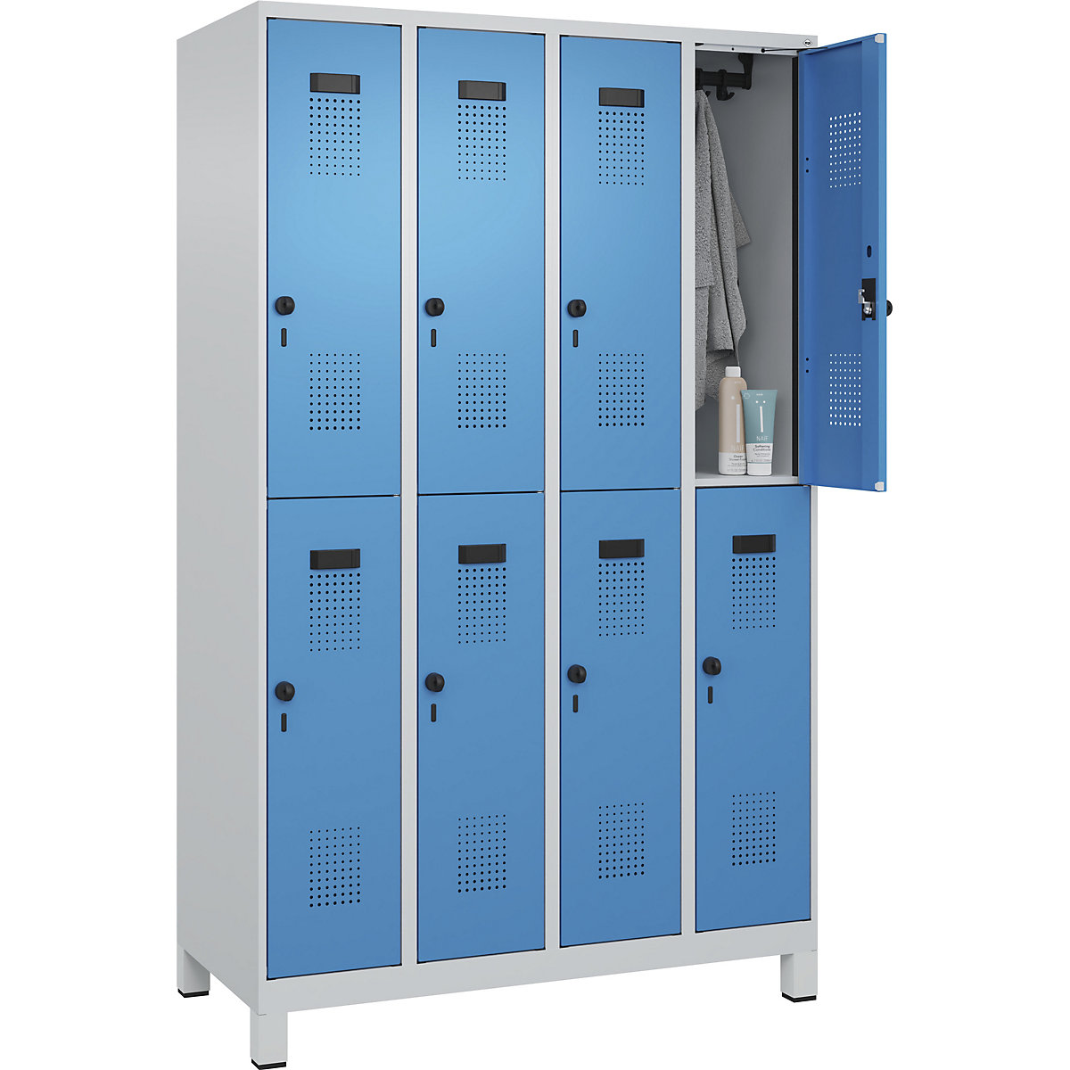 Vestiar cu două niveluri Evolo PLUS – C+P (Imagine produs 2)-1