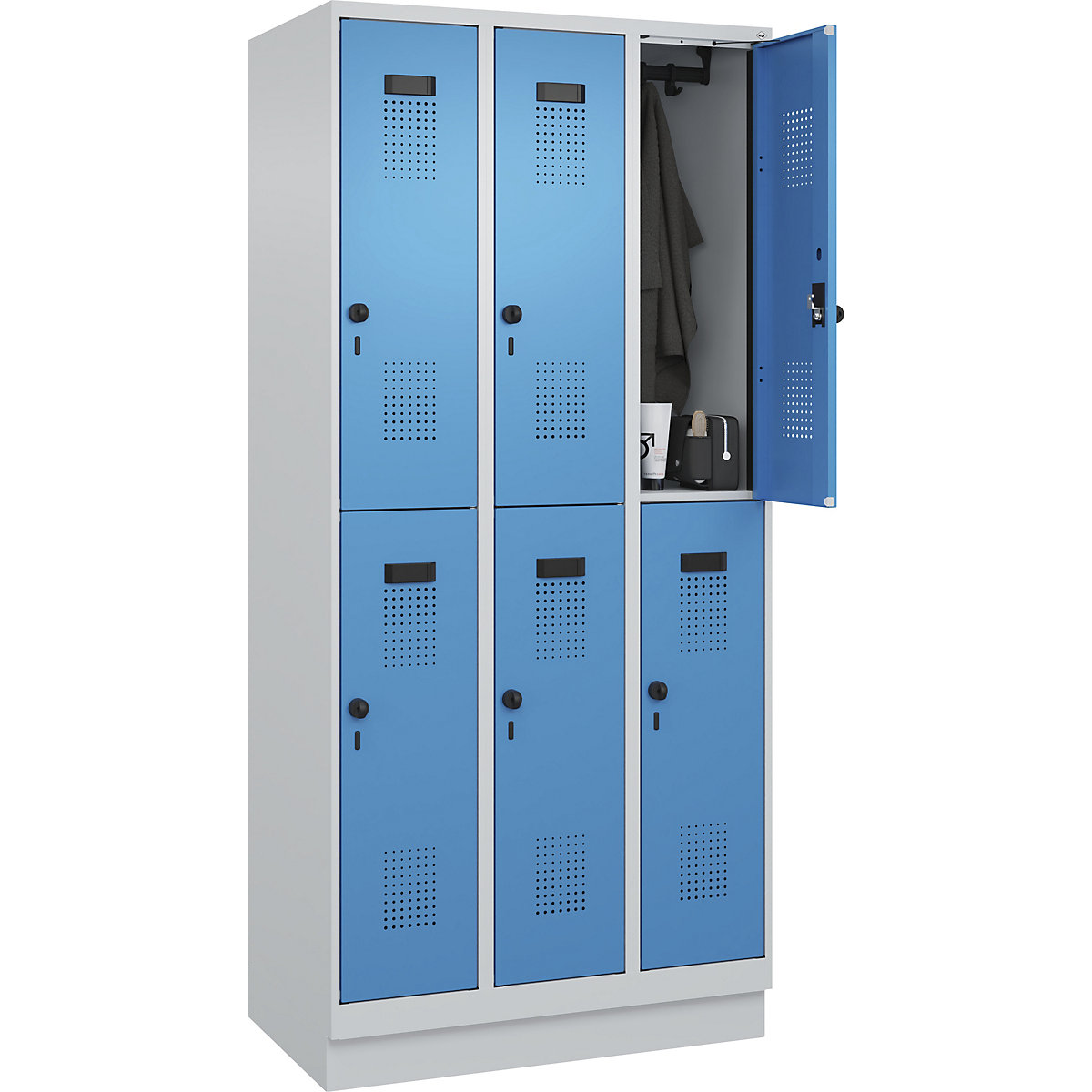 Vestiar cu două niveluri Evolo PLUS – C+P (Imagine produs 3)-2