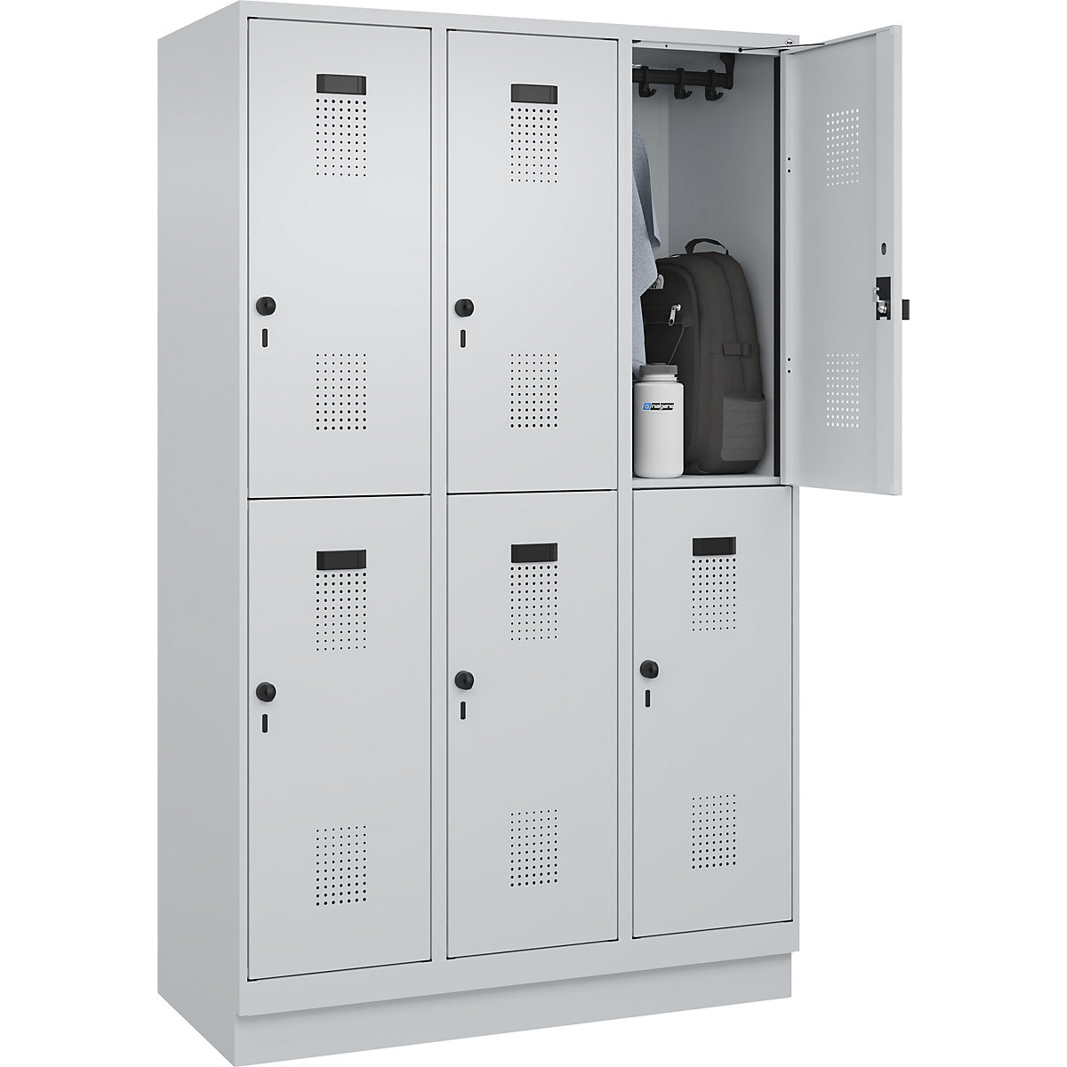 Vestiar cu două niveluri Evolo PLUS – C+P (Imagine produs 2)-1