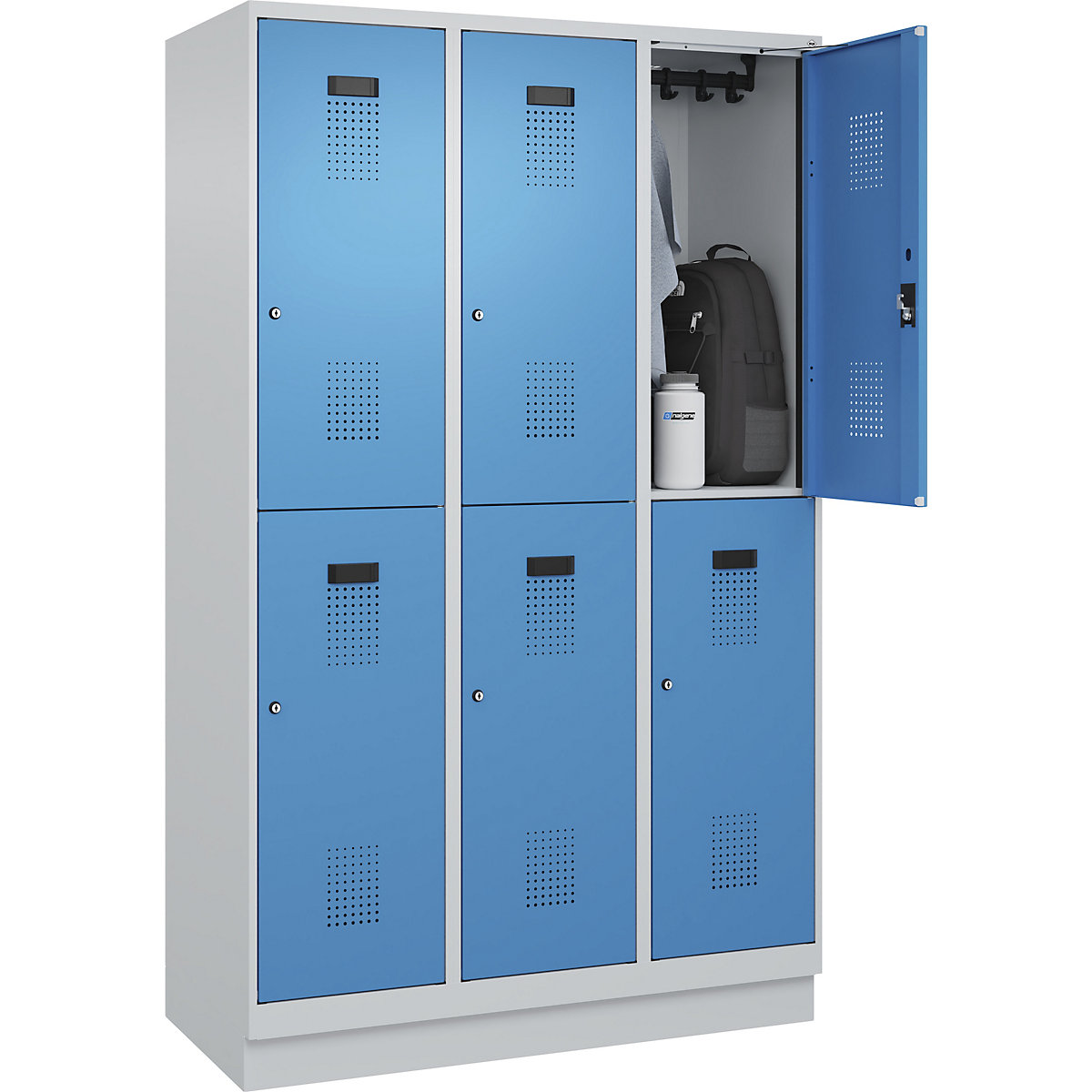 Vestiar cu două niveluri Evolo PLUS – C+P (Imagine produs 2)-1