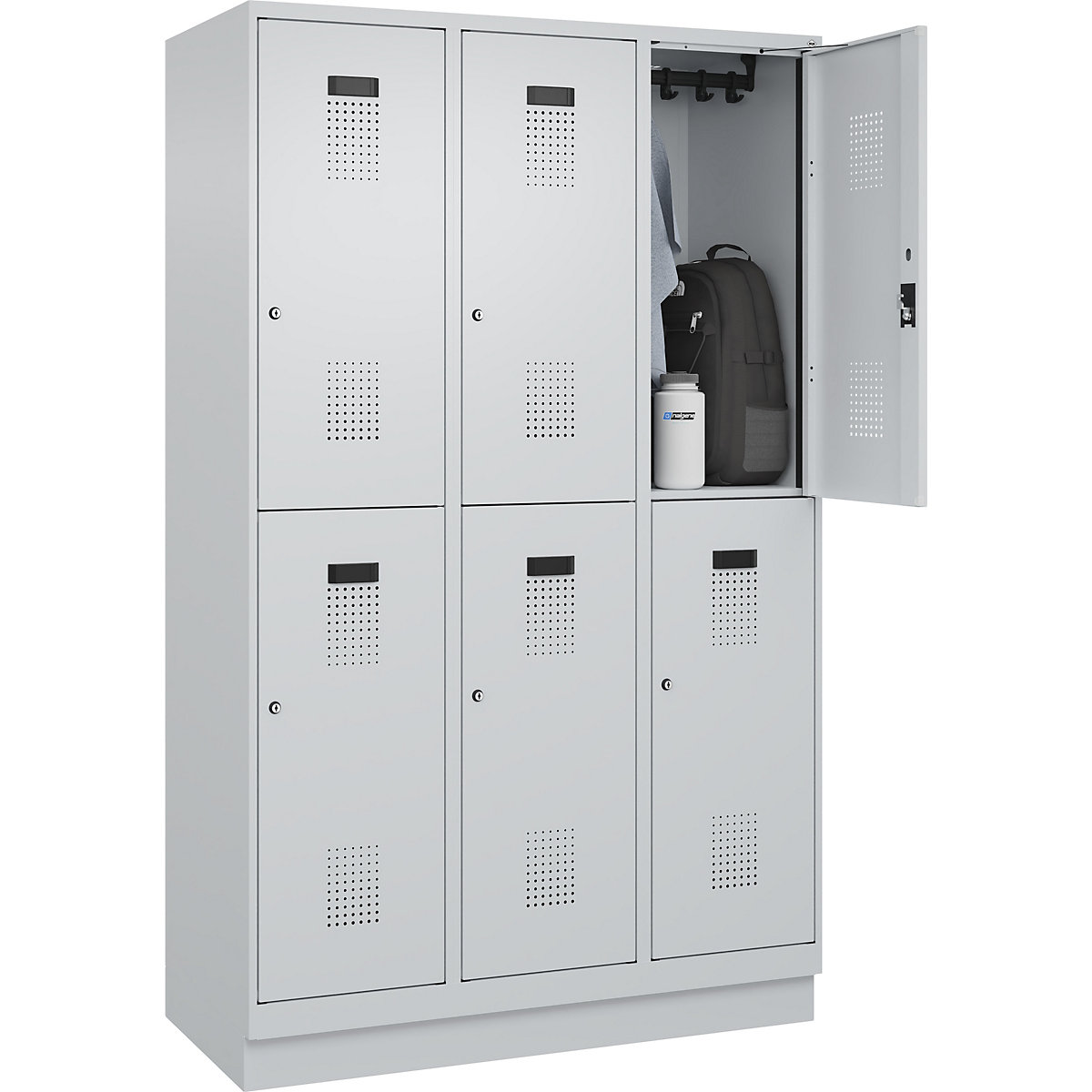 Vestiar cu două niveluri Evolo PLUS – C+P (Imagine produs 3)-2