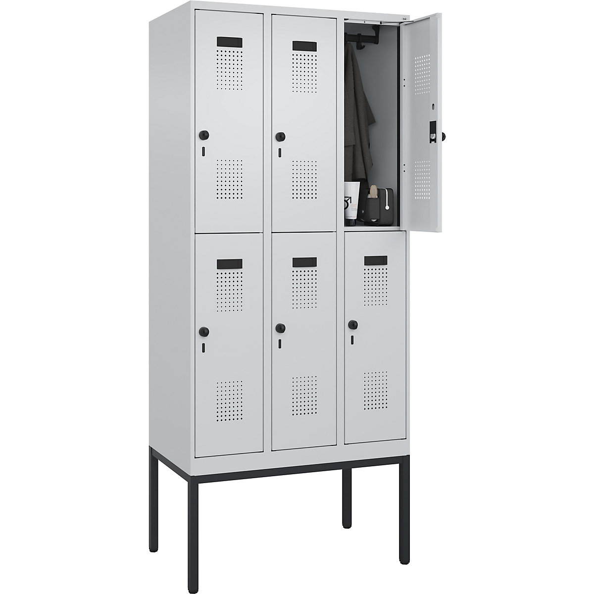 Vestiar cu două niveluri Evolo PLUS – C+P (Imagine produs 3)-2