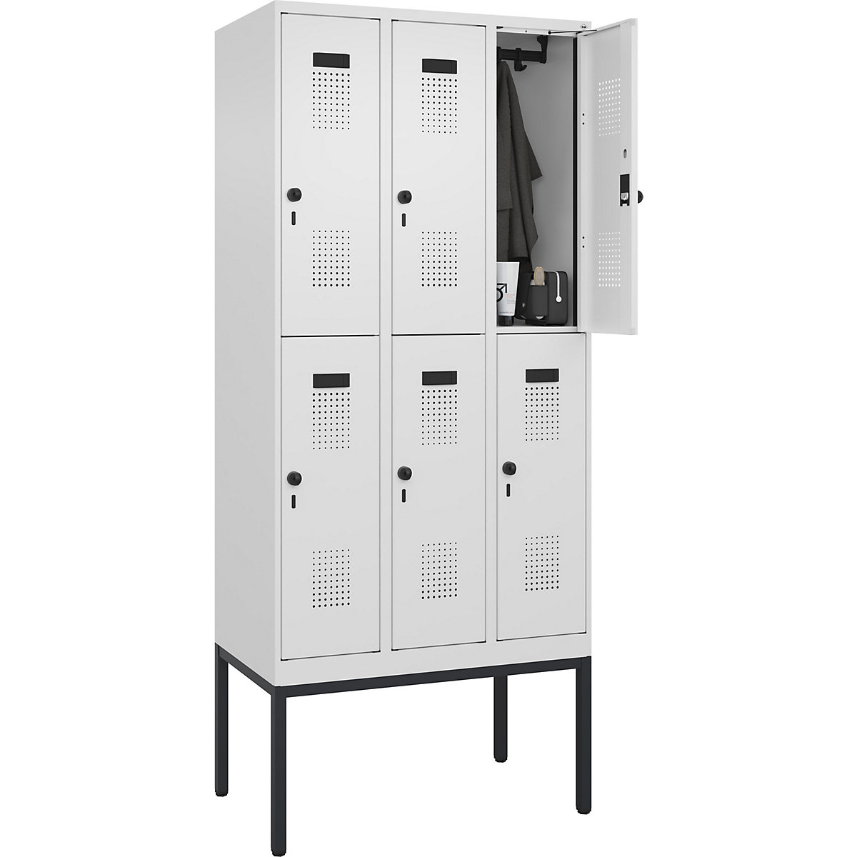 Vestiar cu două niveluri Evolo PLUS – C+P (Imagine produs 3)-2