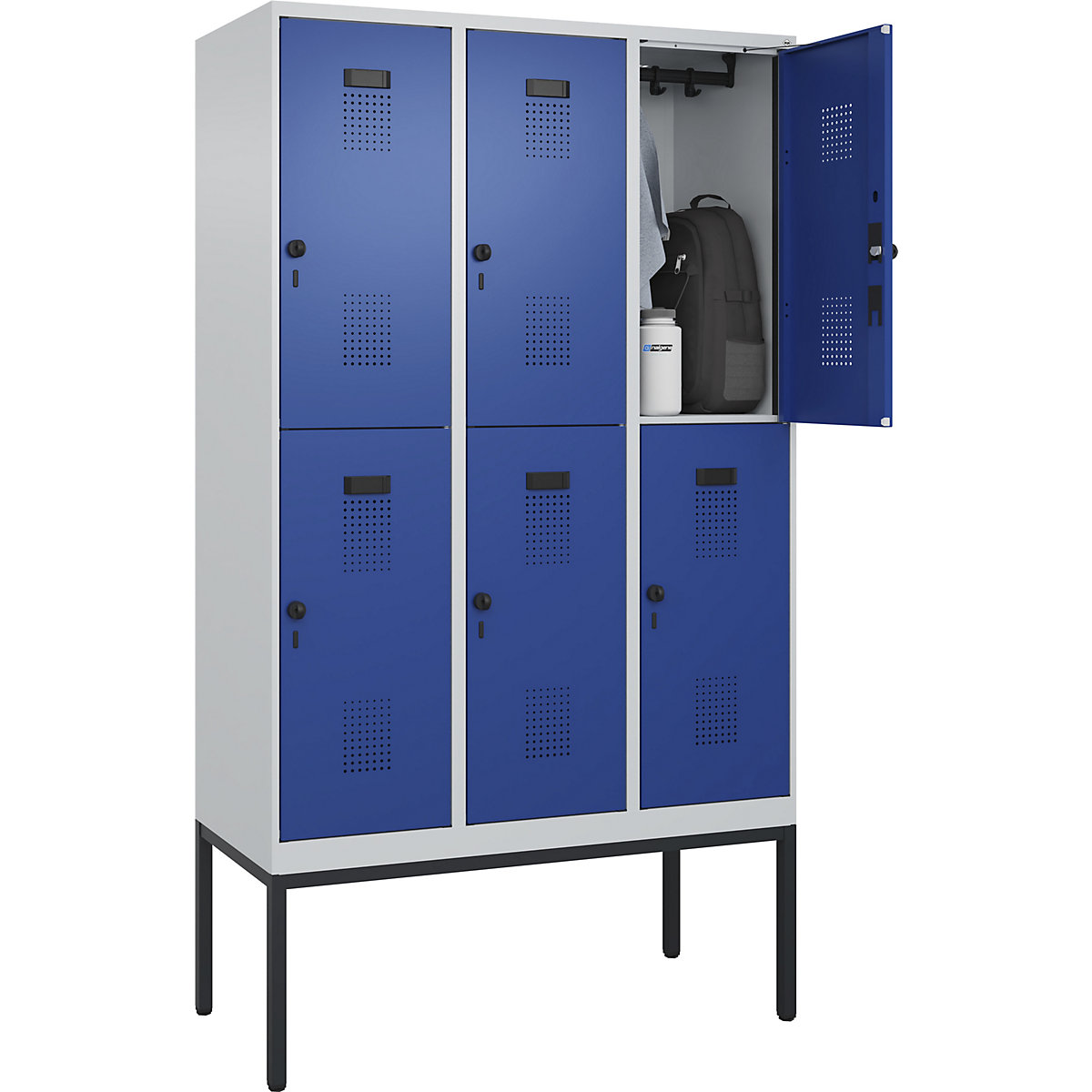 Vestiar cu două niveluri Evolo PLUS – C+P (Imagine produs 3)-2