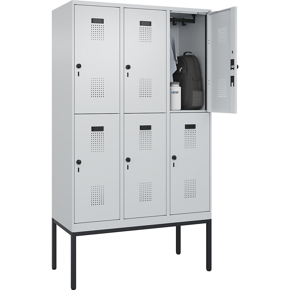 Vestiar cu două niveluri Evolo PLUS – C+P (Imagine produs 2)-1