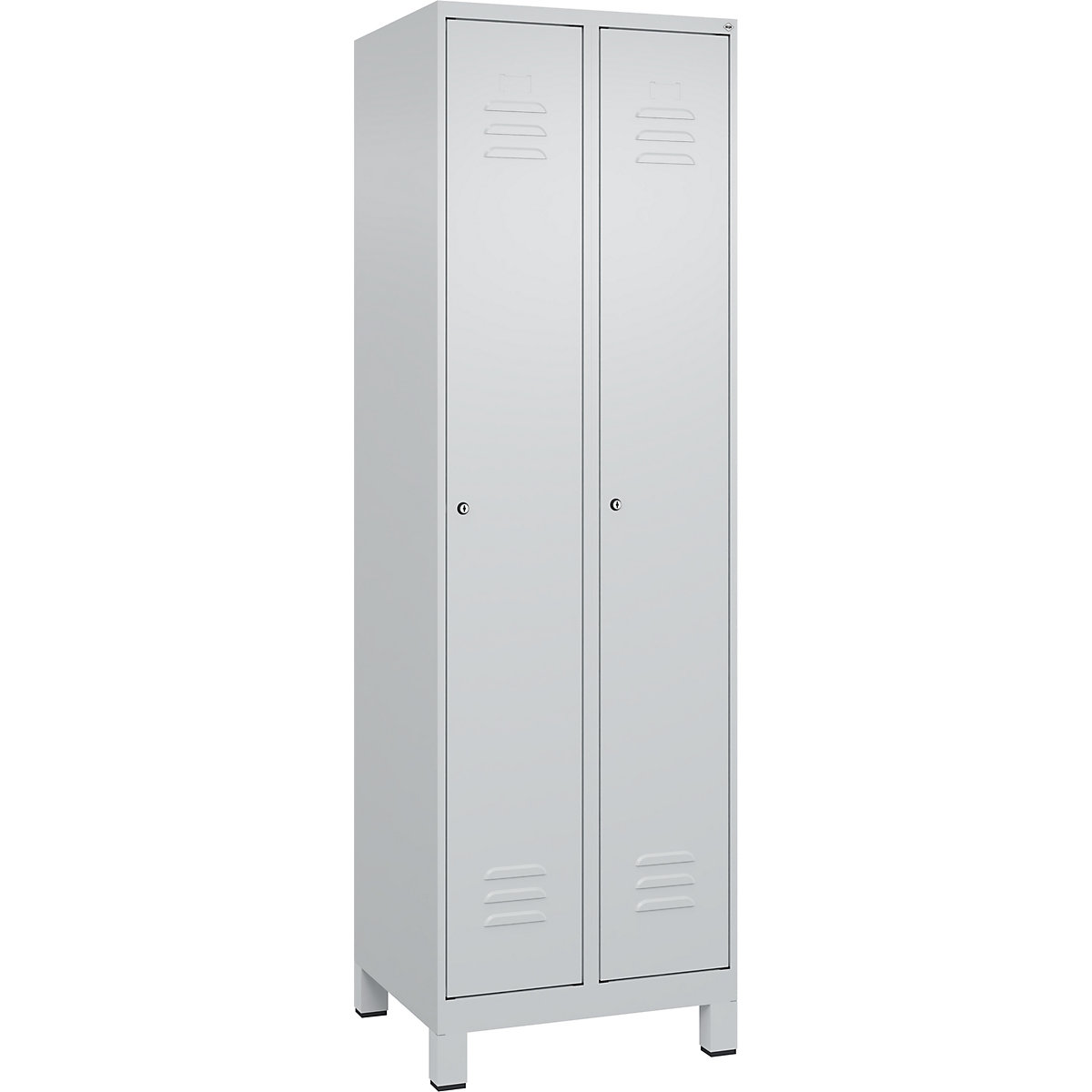 Vestiar pentru haine curate și murdare Classic PLUS, îngust – C+P (Imagine produs 5)-4