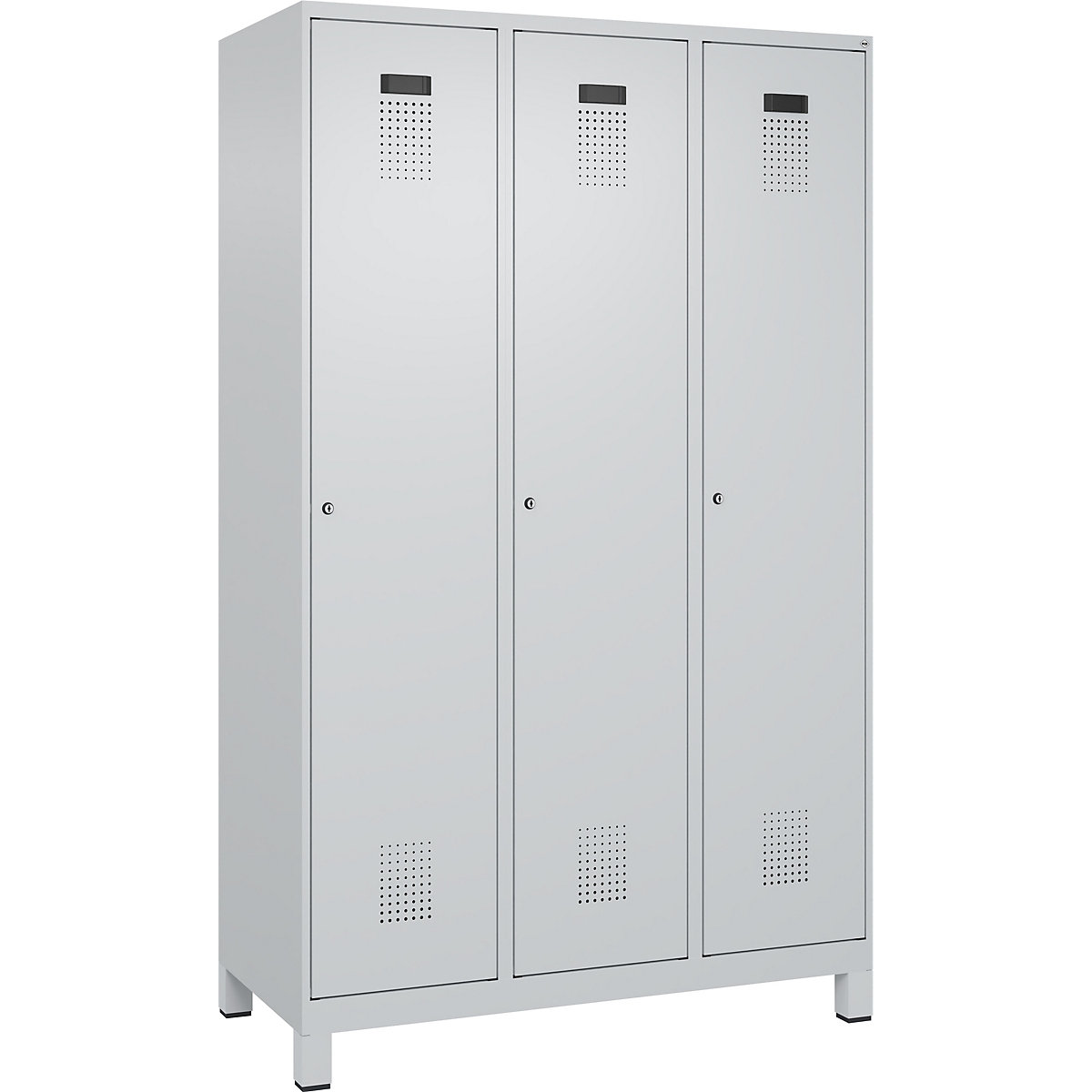 Vestiar pentru haine curate și murdare Evolo PLUS, îngust (Imagine produs 2)-1