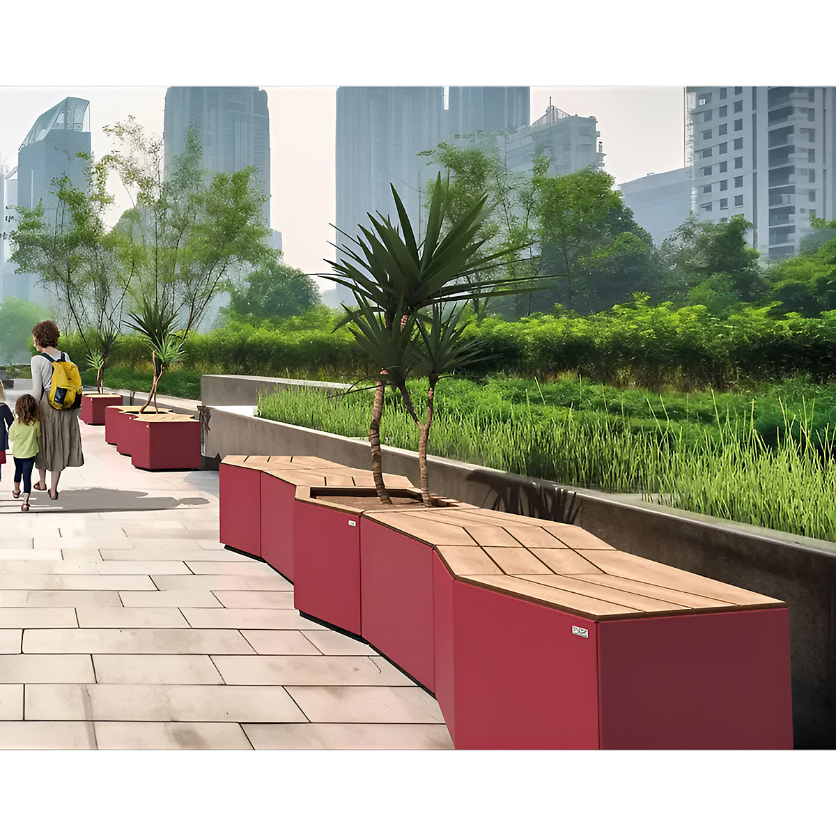 Bancă KAIRO – PROCITY (Imagine produs 2)-1