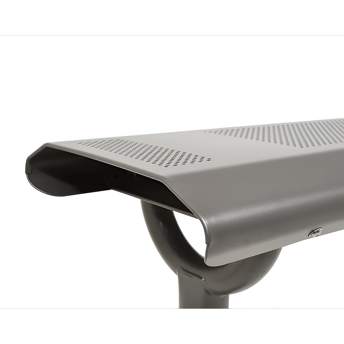 Bancă OSLO din oțel – PROCITY (Imagine produs 3)-2
