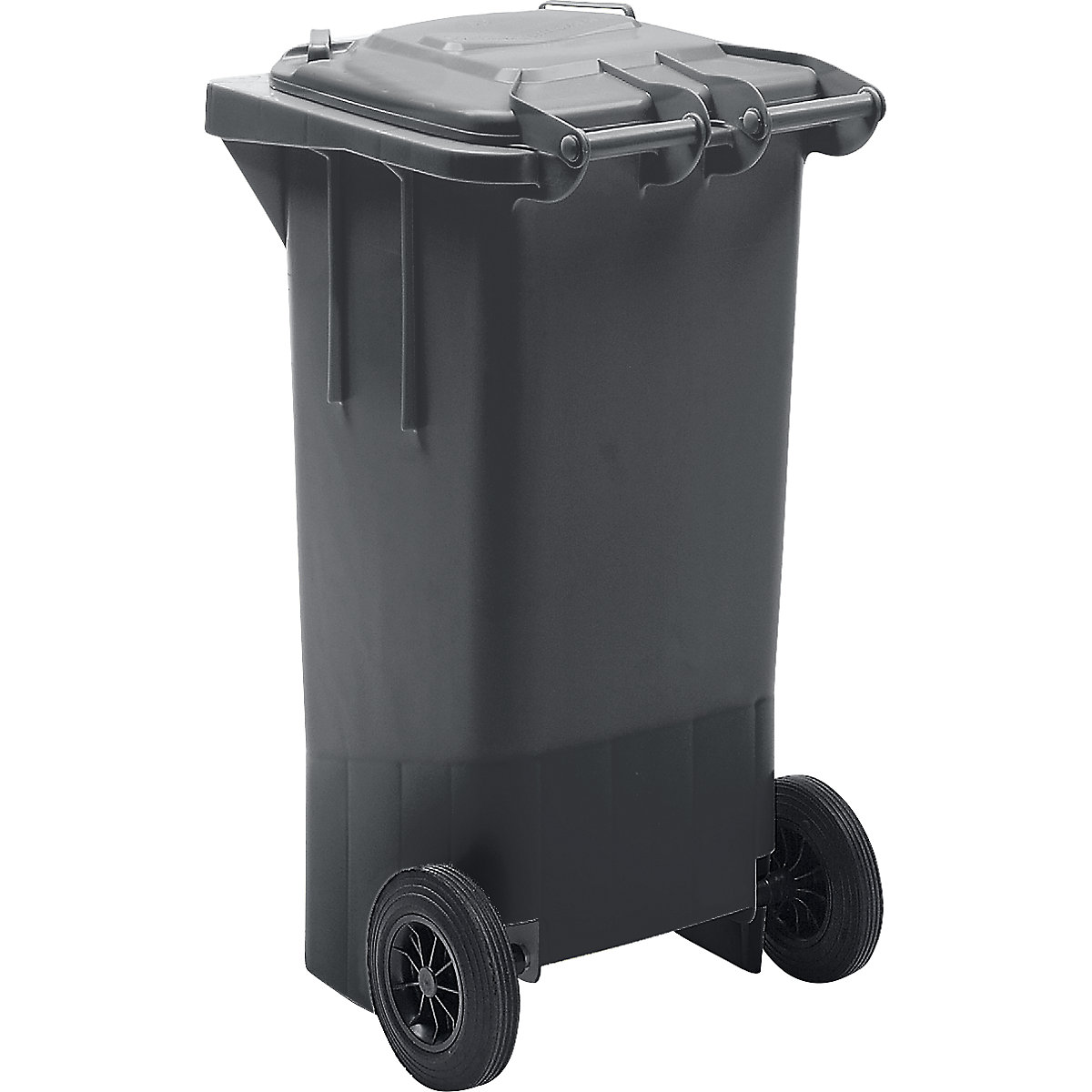 Pubelă de gunoi din plastic DIN EN 840 – eurokraft pro (Imagine produs 4)-3