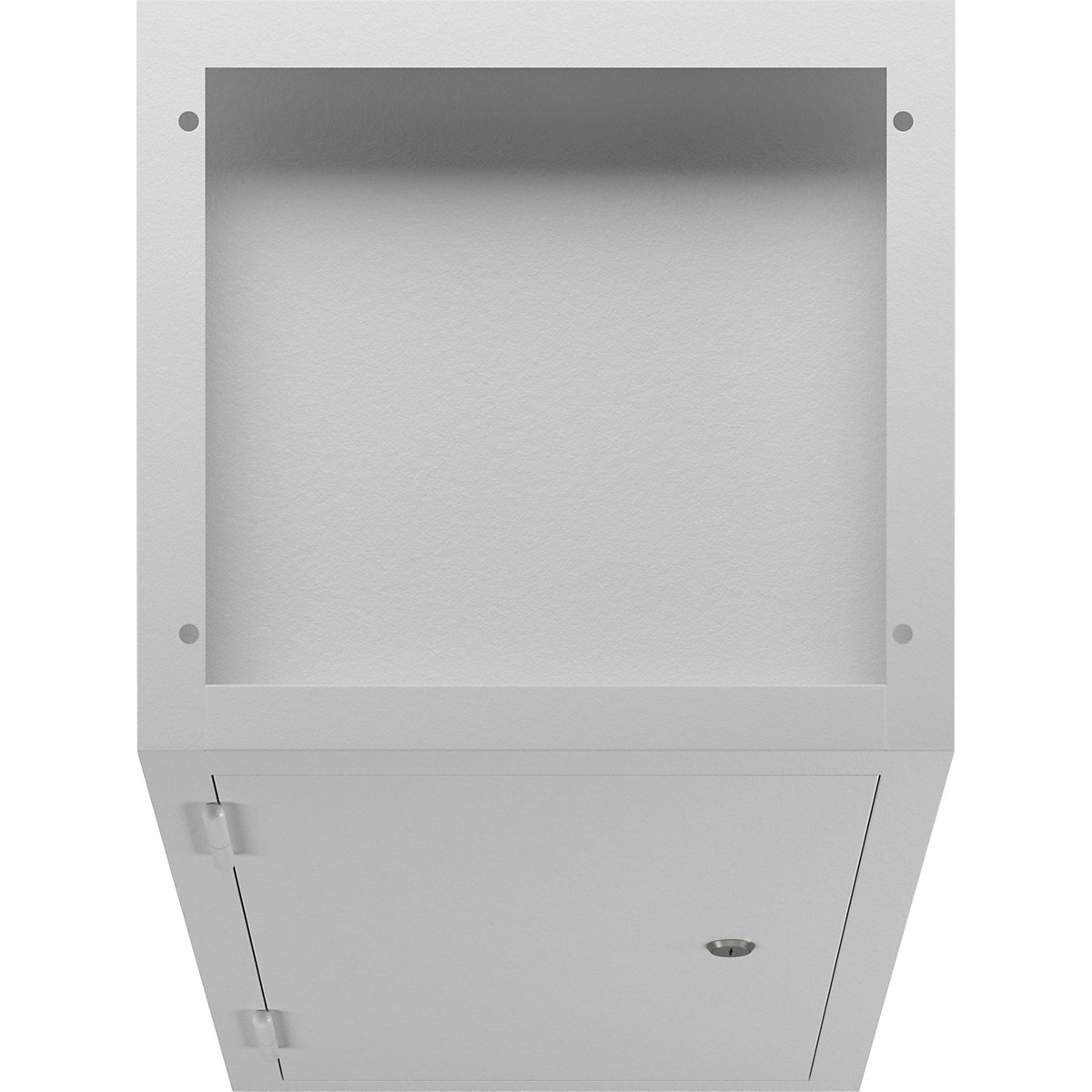 Dulap de atelier suspendat – eurokraft basic (Imagine produs 7)-6