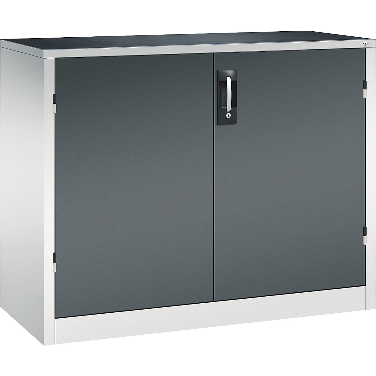 Dulap auxiliar pentru atelier, cu uși cu canaturi și sertare – C+P (Imagine produs 3)-2