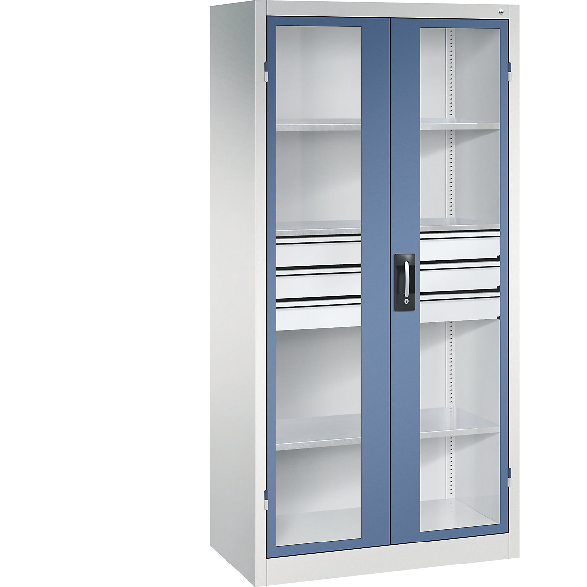 Dulap cu ușă cu canat cu geam – C+P (Imagine produs 4)-3