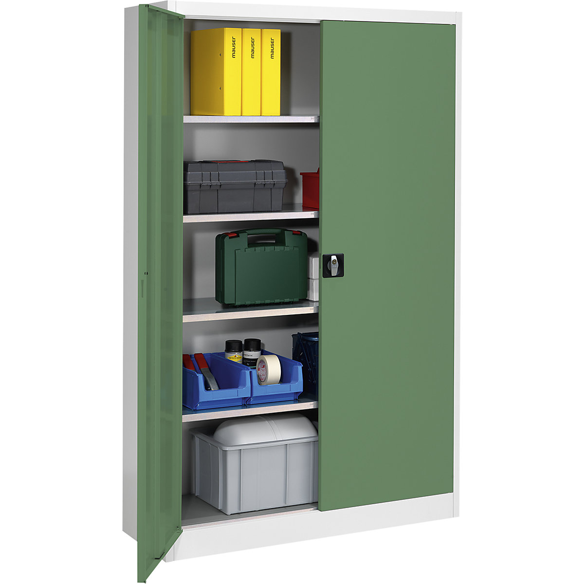 Dulap cu ușă cu canaturi, pentru sarcini grele – mauser