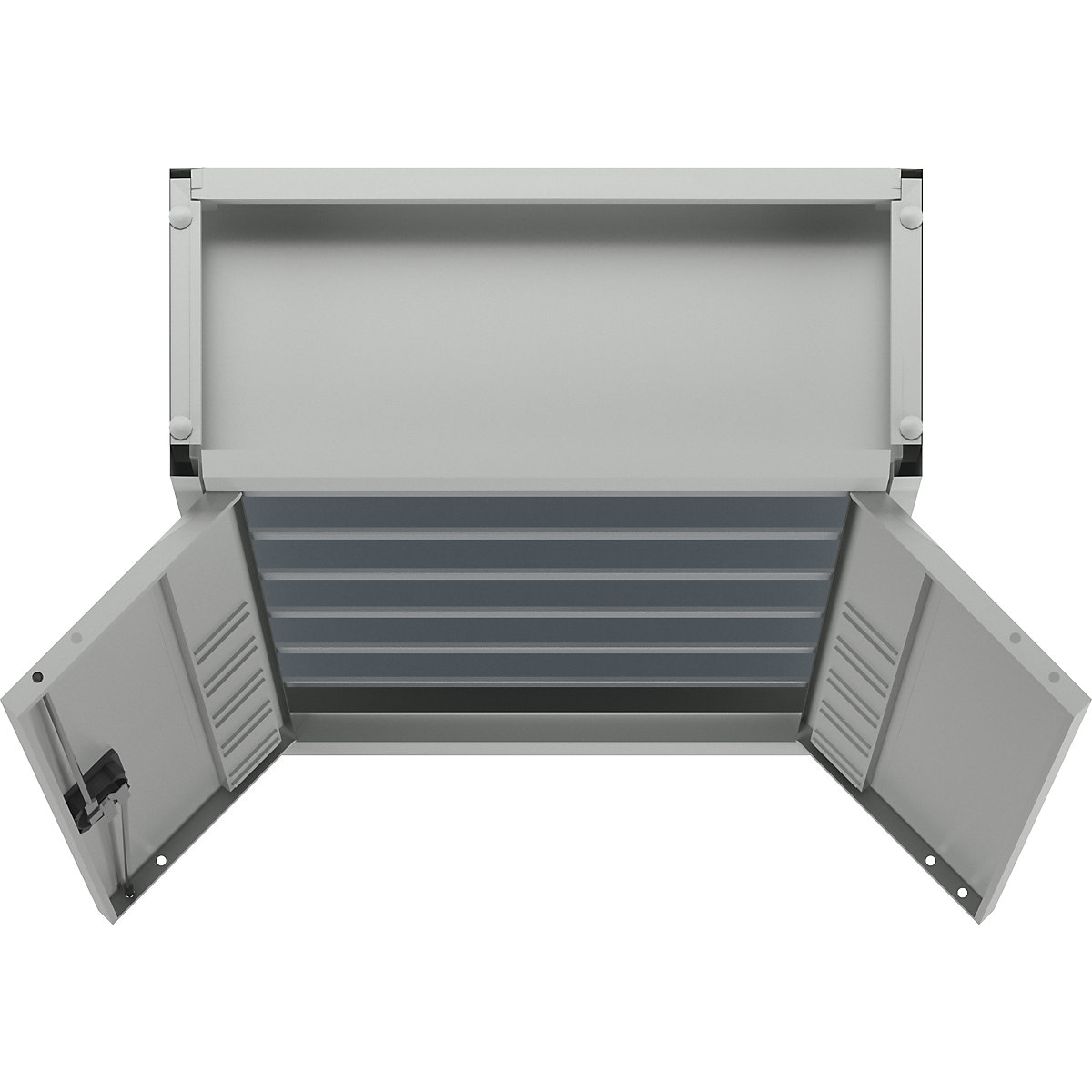 Dulap pentru depozitare, fără cutii de depozitare deschise – mauser (Imagine produs 7)-6