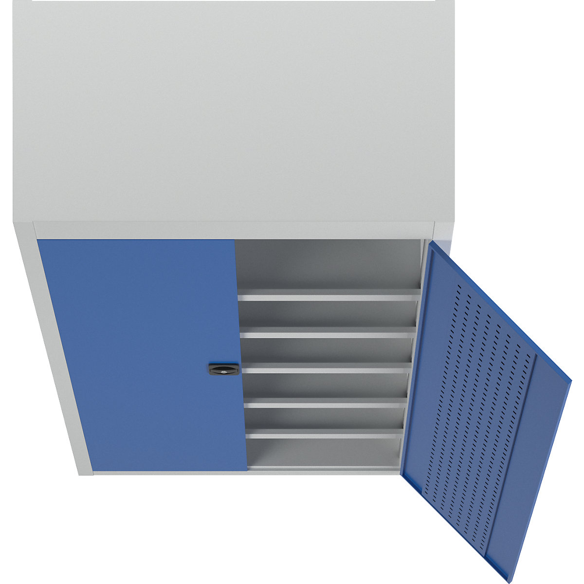 Dulap pentru mingi, uși cu canaturi, înălțime 1950 mm – Pavoy (Imagine produs 9)-8