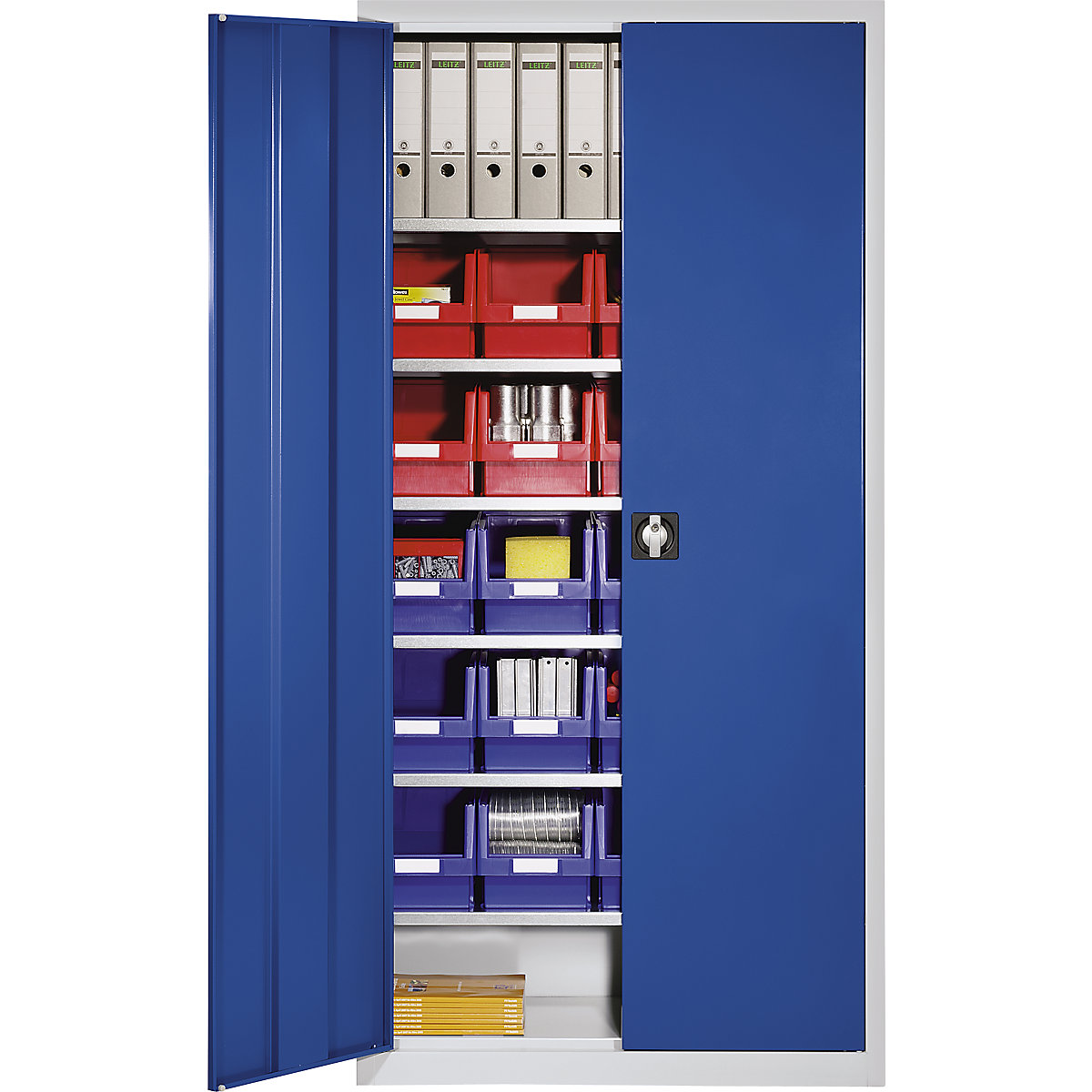 Dulap pentru materiale din tablă de oțel – eurokraft pro (Imagine produs 2)-1