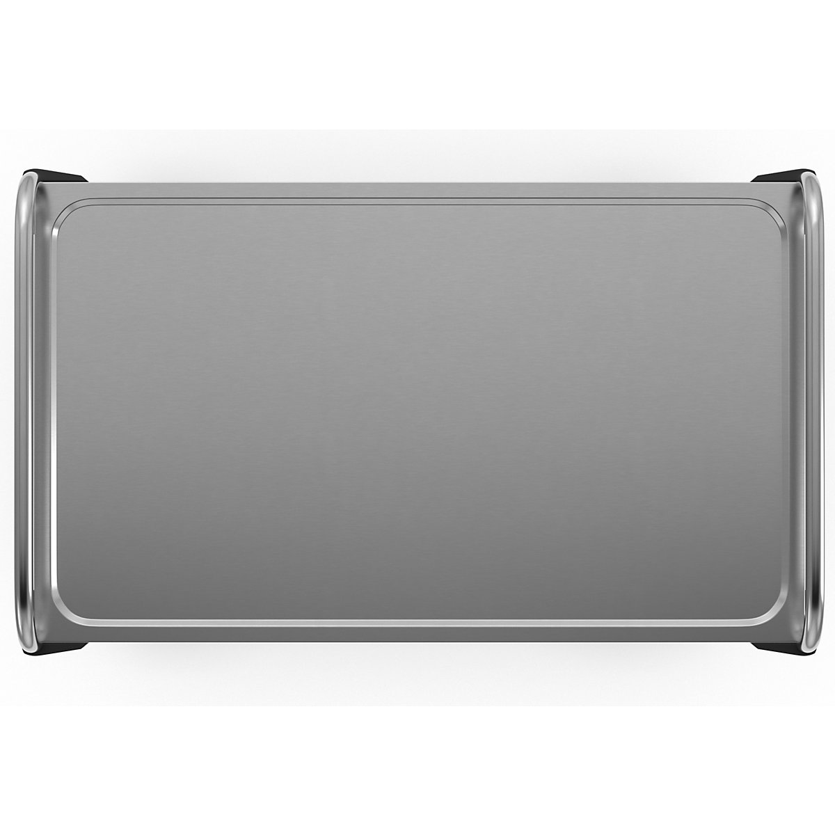 Cărucior din inox pentru servire, montat (Imagine produs 5)-4