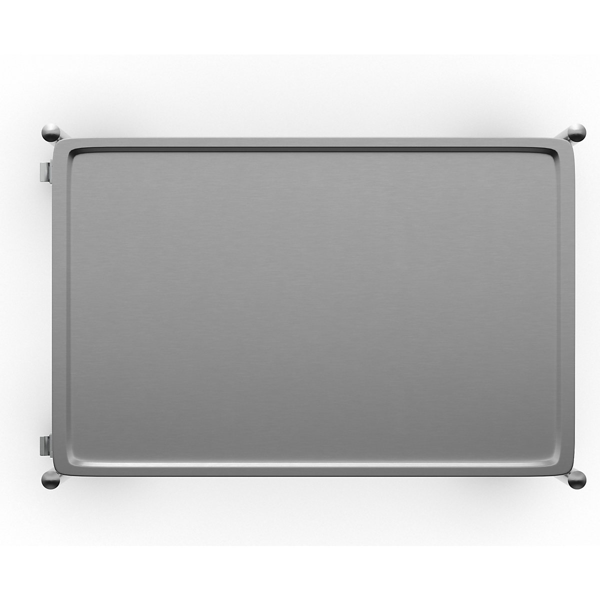 Cărucior etajat din inox, sudat – Kongamek (Imagine produs 7)-6