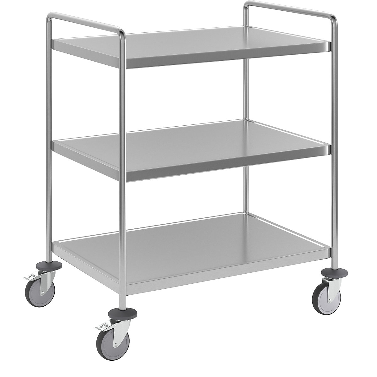 Cărucior etajat din inox, sudat – Kongamek