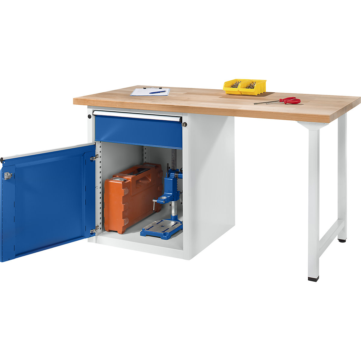 Banc de lucru, cu cadru Serie V – ANKE (Imagine produs 2)-1