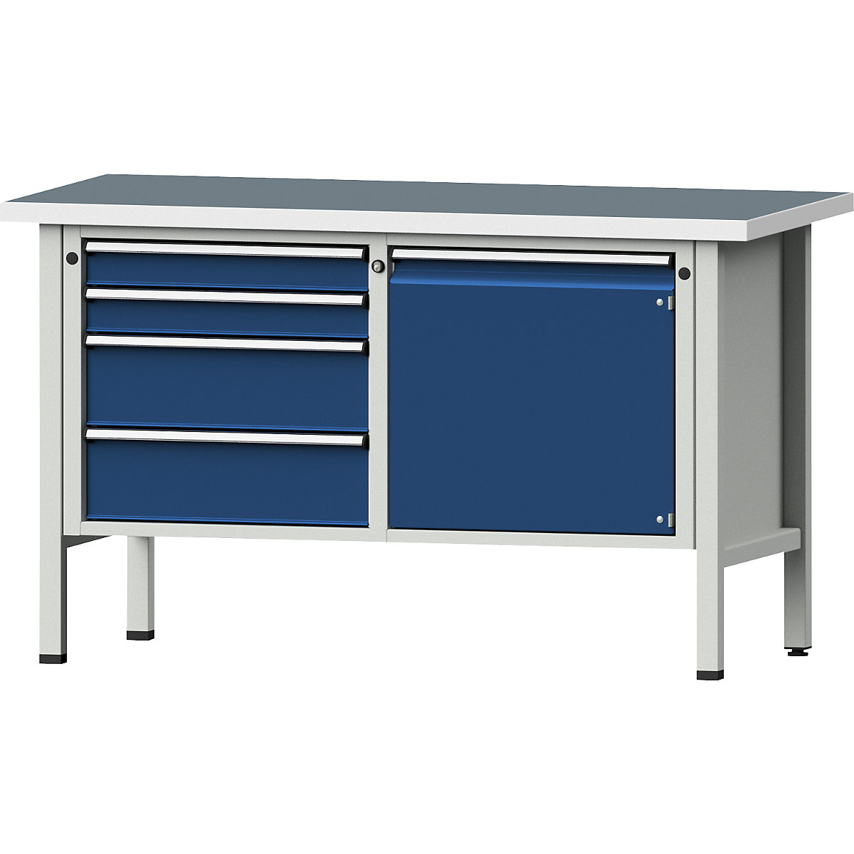 Banc de lucru, cu cadru Serie V – ANKE (Imagine produs 5)-4