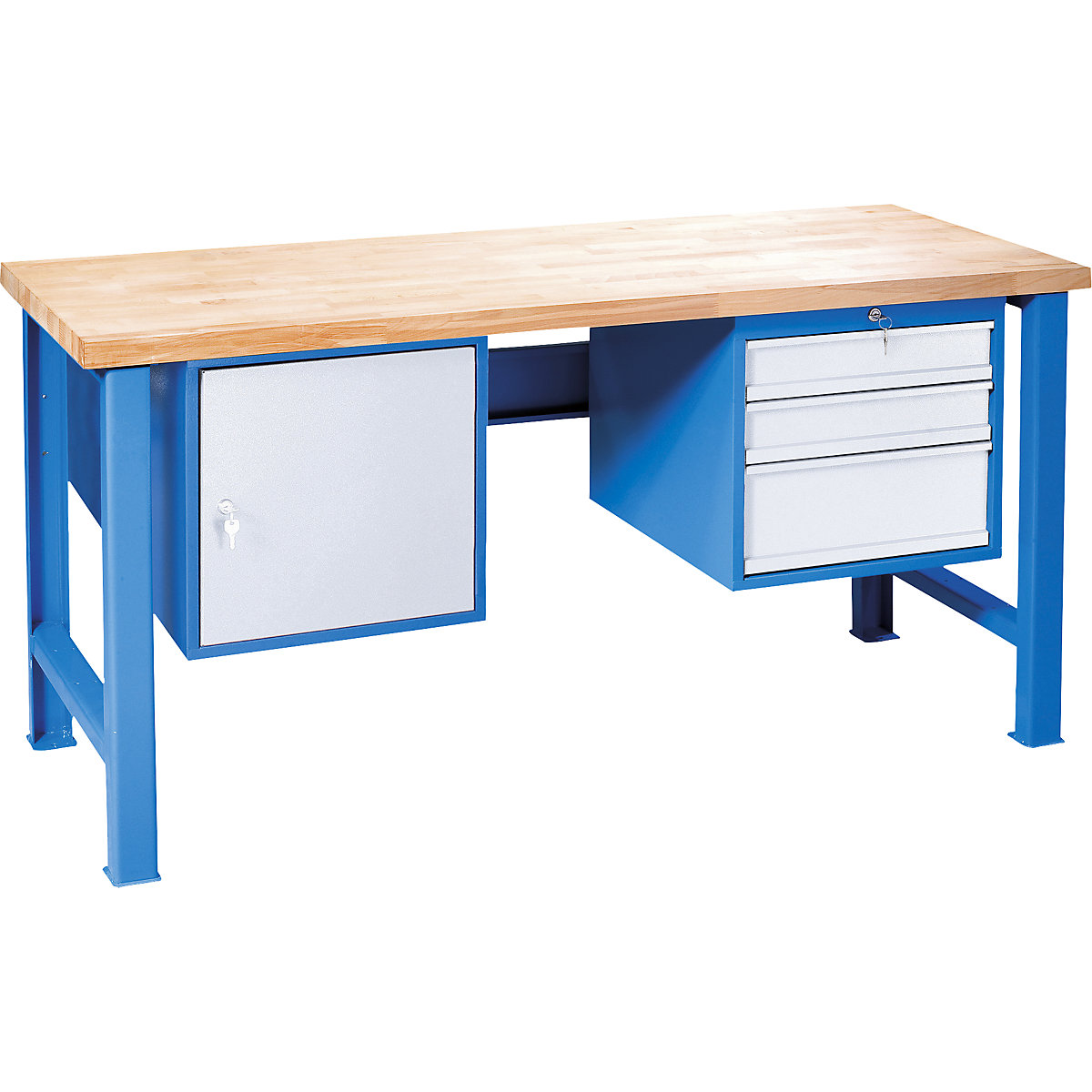 Banc de lucru reglabil pe înălţime, sistem modular